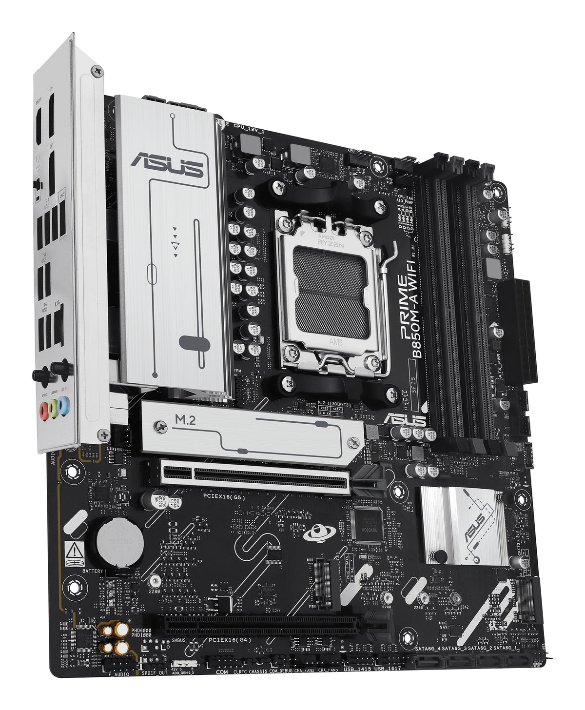 ASUS PRIME B850M-A WIFI – Mainboard – AM5, B850, mATX, DDR5