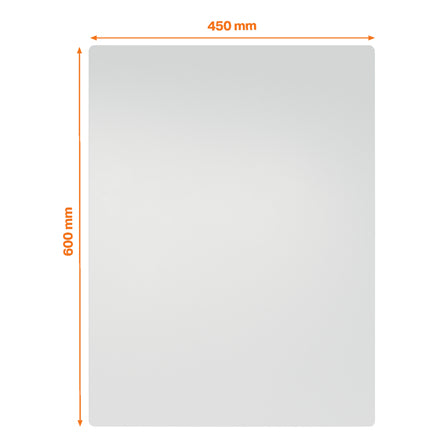 Nobo Whiteboard – 60 × 45 cm, magnetisch
