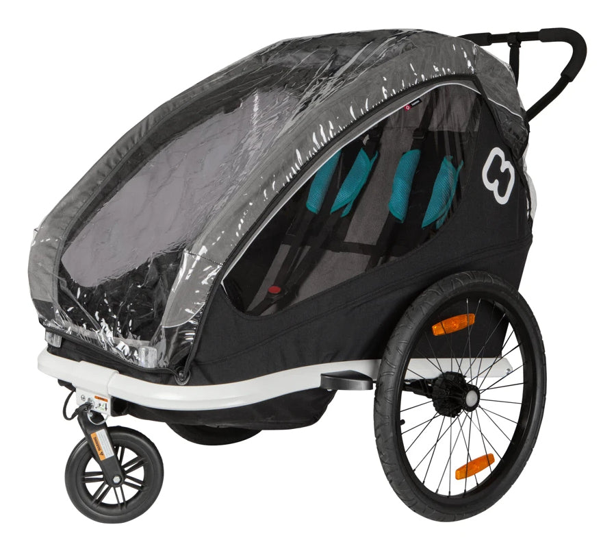 Hamax Fahrradanhänger-Regenhülle – Schutzhülle – für Traveller – transparent – 1 Stk.