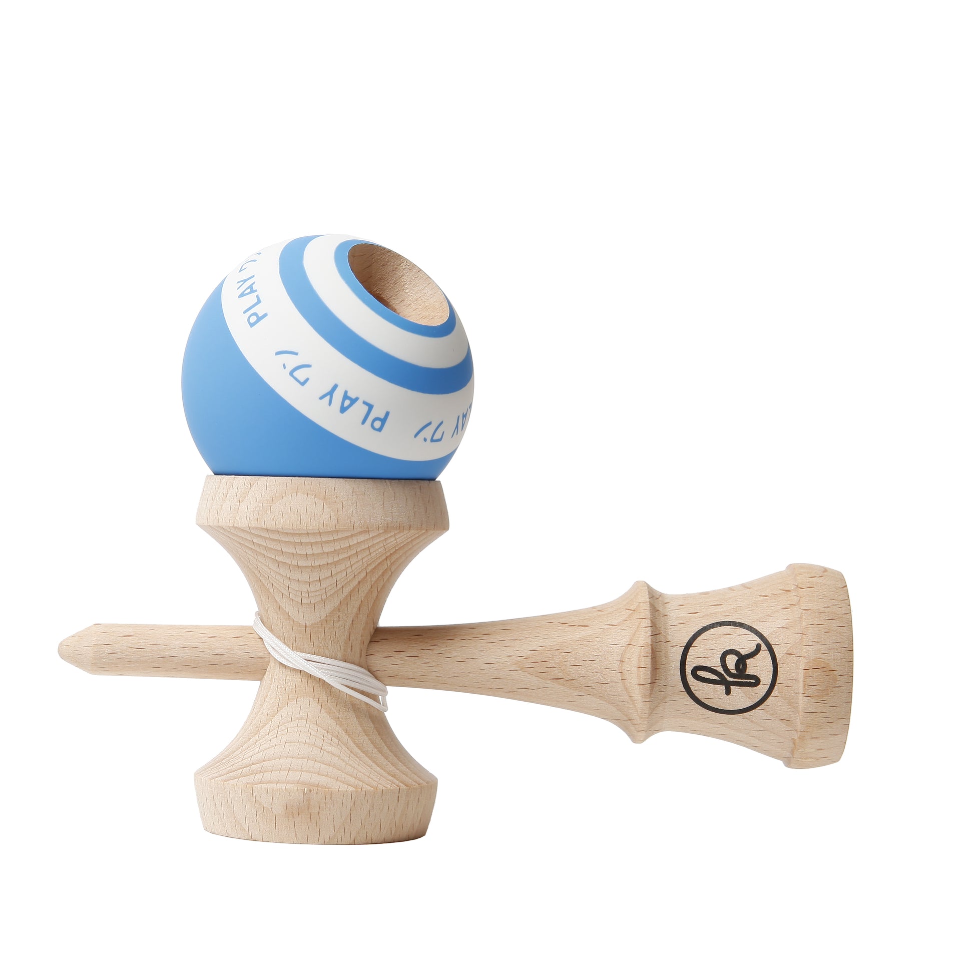 Kendama Europe PLAY One G Kendama – Cloudsurfer – Buche, Blau – ab 7 Jahren