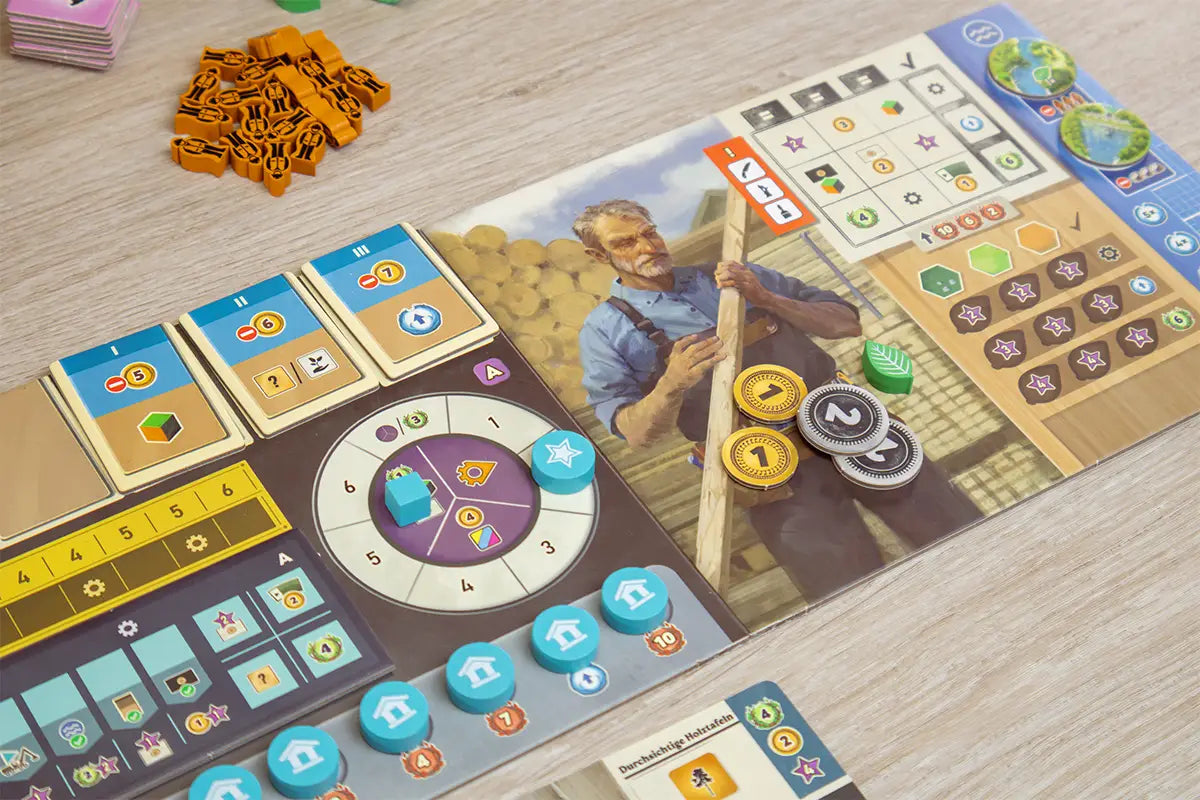 Pegasus Forestry Spiel – Strategiespiel, 1–4 Spieler, ab 12 Jahren, 120 Min., DE