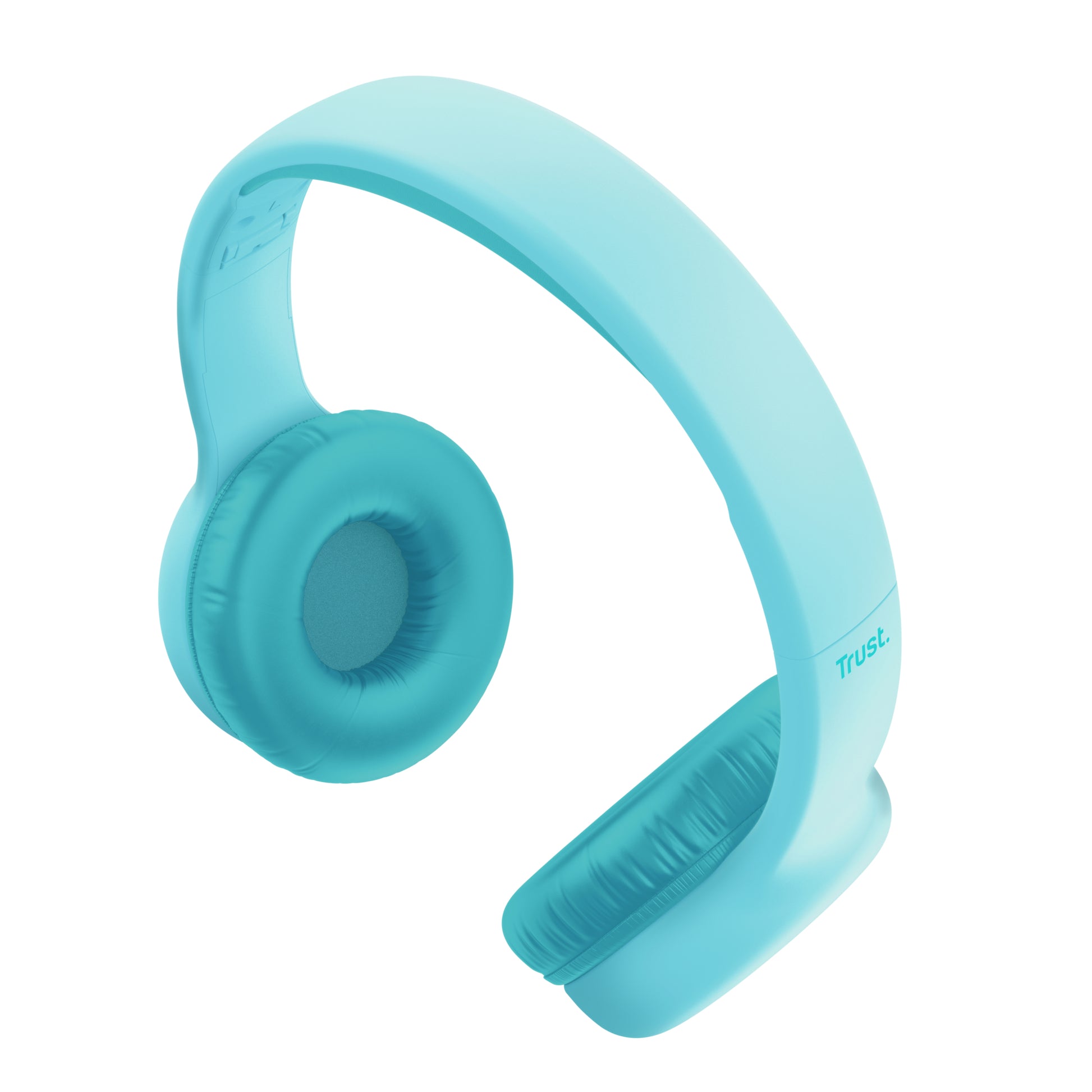 Trust Nouna Kinderkopfhörer – On-Ear, Stereo, Kabelgebunden, 3,5 mm Klinke, 90 dB Lautstärke-Limit, Blau