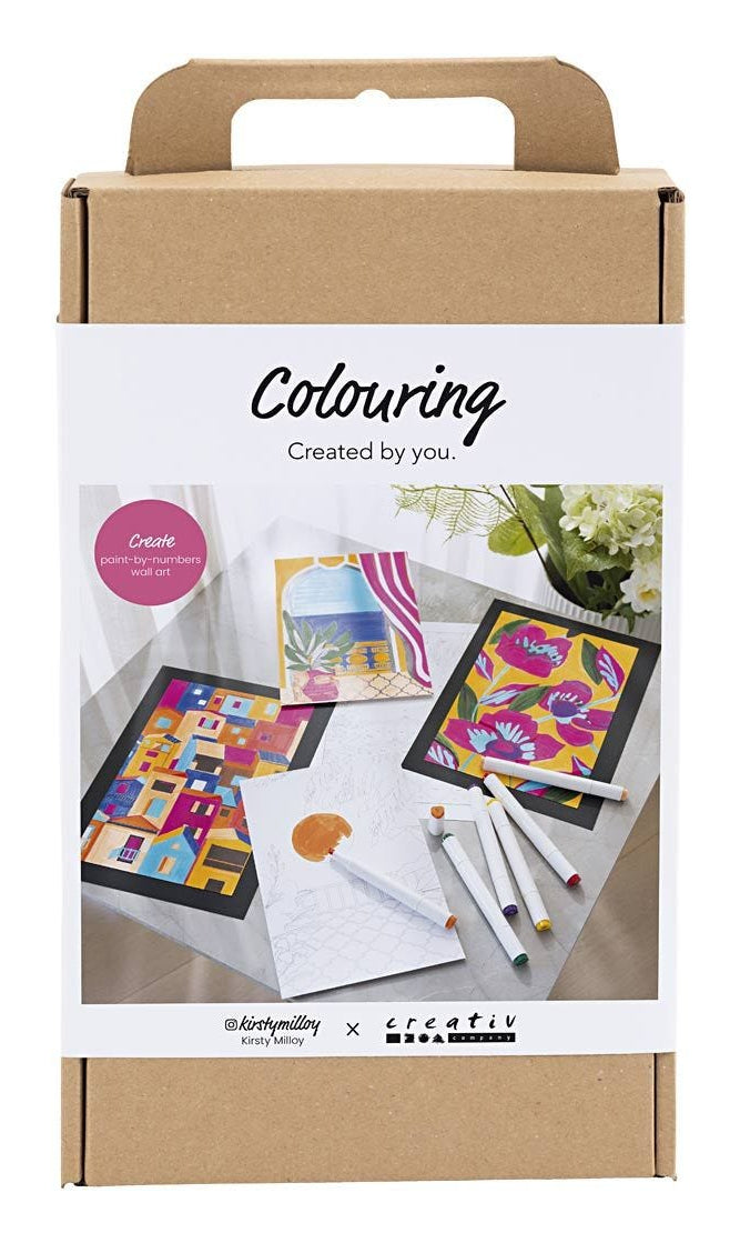 Creativ Company Bastelset – Box, inkl. Zeichenmarker