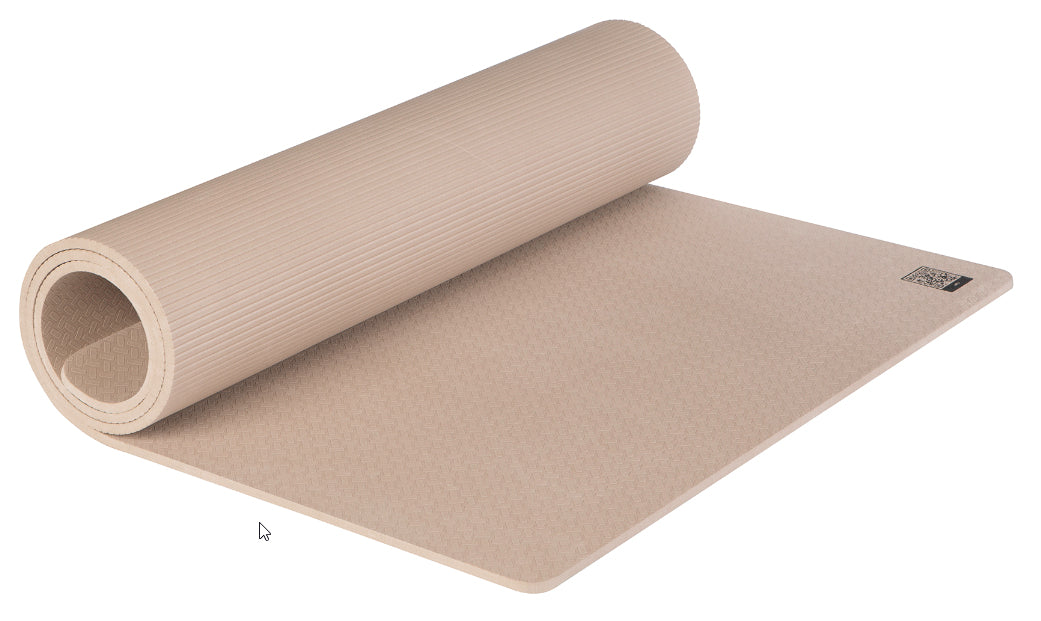 Airex Trainingsmatte TrExercise 140 – 60 × 140 cm, 0,6 cm, beige, für Fitness