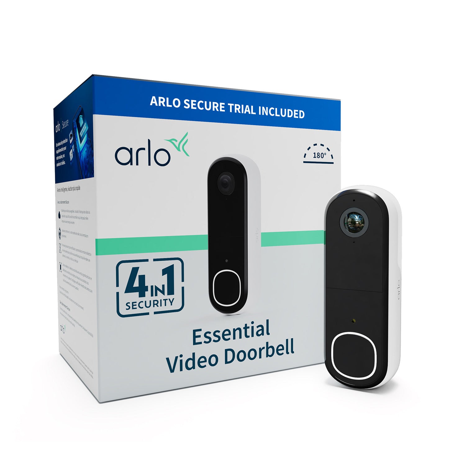 Arlo Video-Türklingel Essential 2 FHD