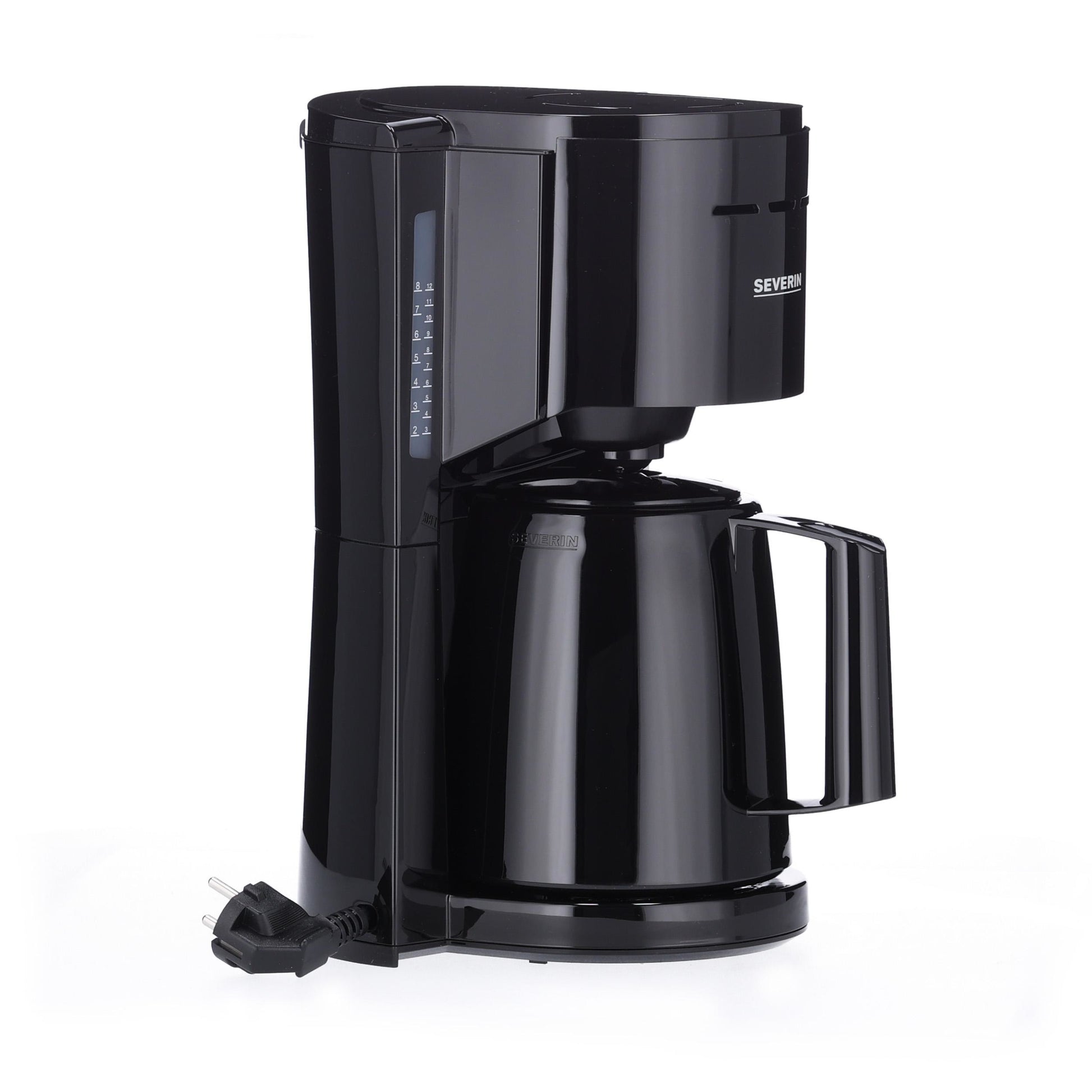Severin KA 9306 Filterkaffeemaschine – 8 Tassen, 1 l, Karaffe, Schwarz