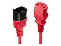 Lindy Netzkabel, 0,5 m, Rot
