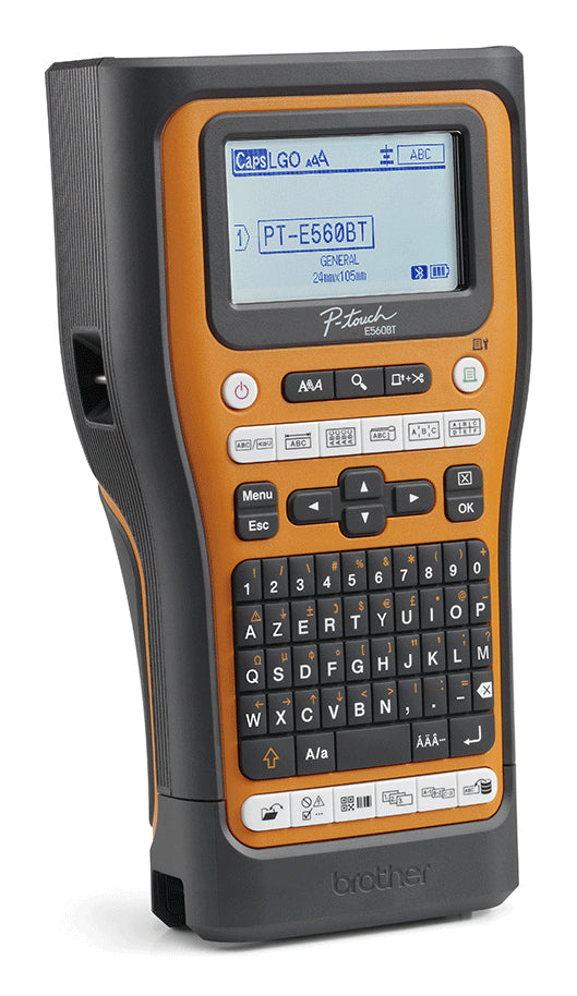 Brother P-touch PT-E560BTVP – Beschriftungsgerät mit QWERTZ-Tastatur
