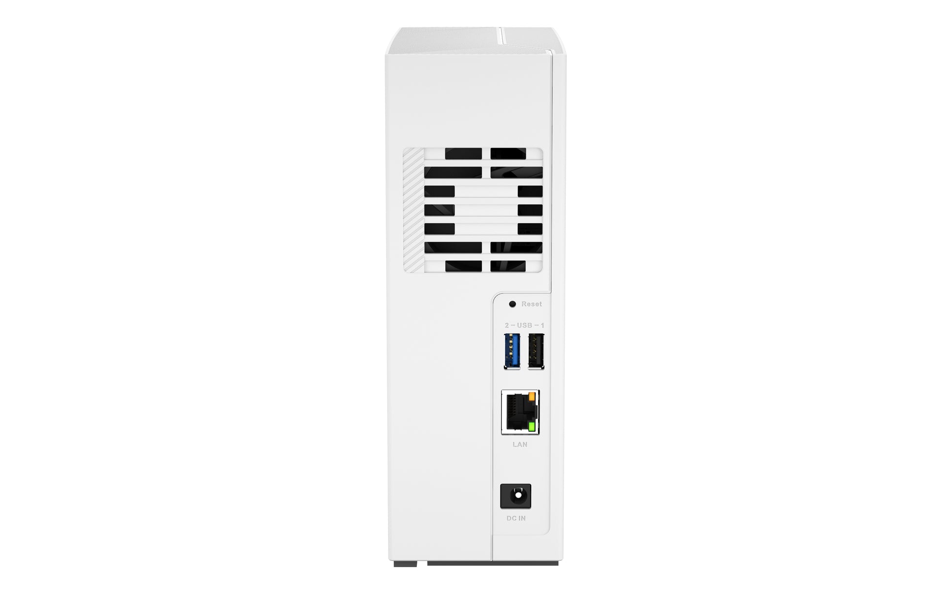 QNAP Speichergerät – 1 × GbE, USB 3.2 Gen 1, USB 2.0, SATA 6 Gb/s