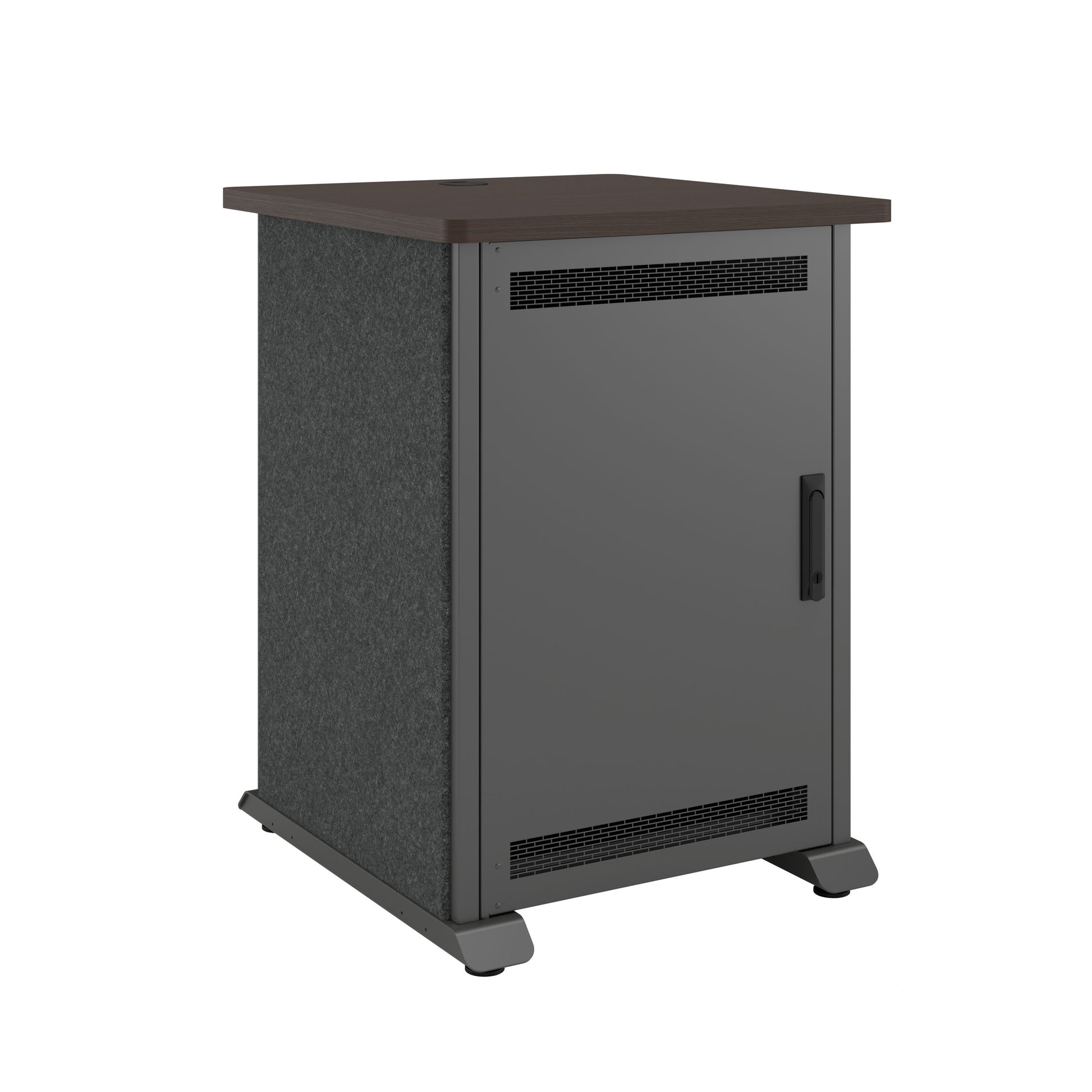 Middle Atlantic FMR-1227A3GC – Freistehendes Rack, 12U, 136,1 kg Traglast, Aktiv gekühlt, Anthrazit