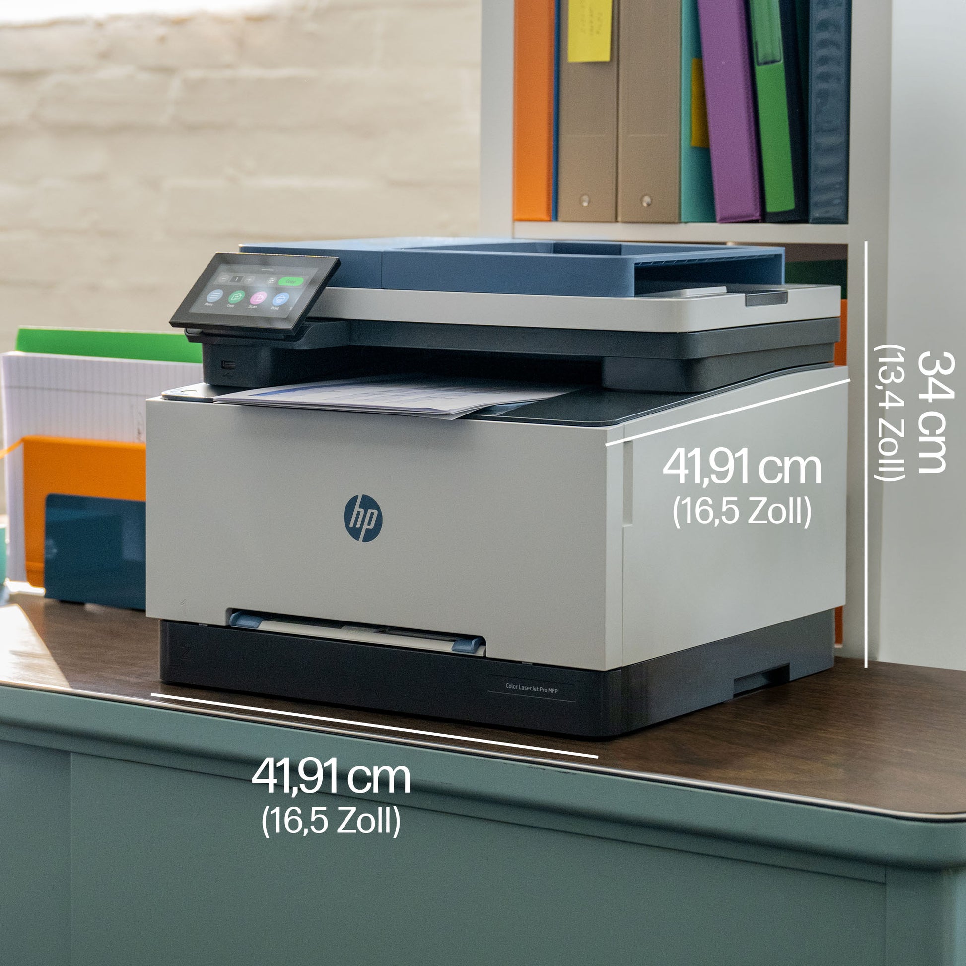 HP Color LaserJet Pro MFP 3302fdng – Farblaser-Multifunktionsdrucker, A4, 4-in-1, Duplex, ADF, LAN, AirPrint