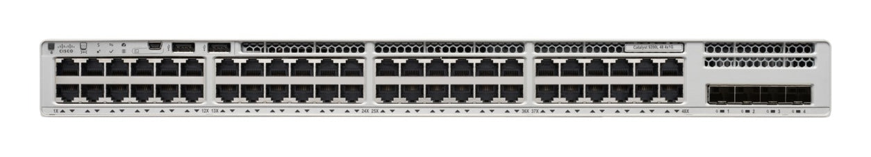 Cisco C9200L-48PXG-4X-E – Managed Switch – 48×GbE, 4×10G SFP+, L2+/L3, PoE