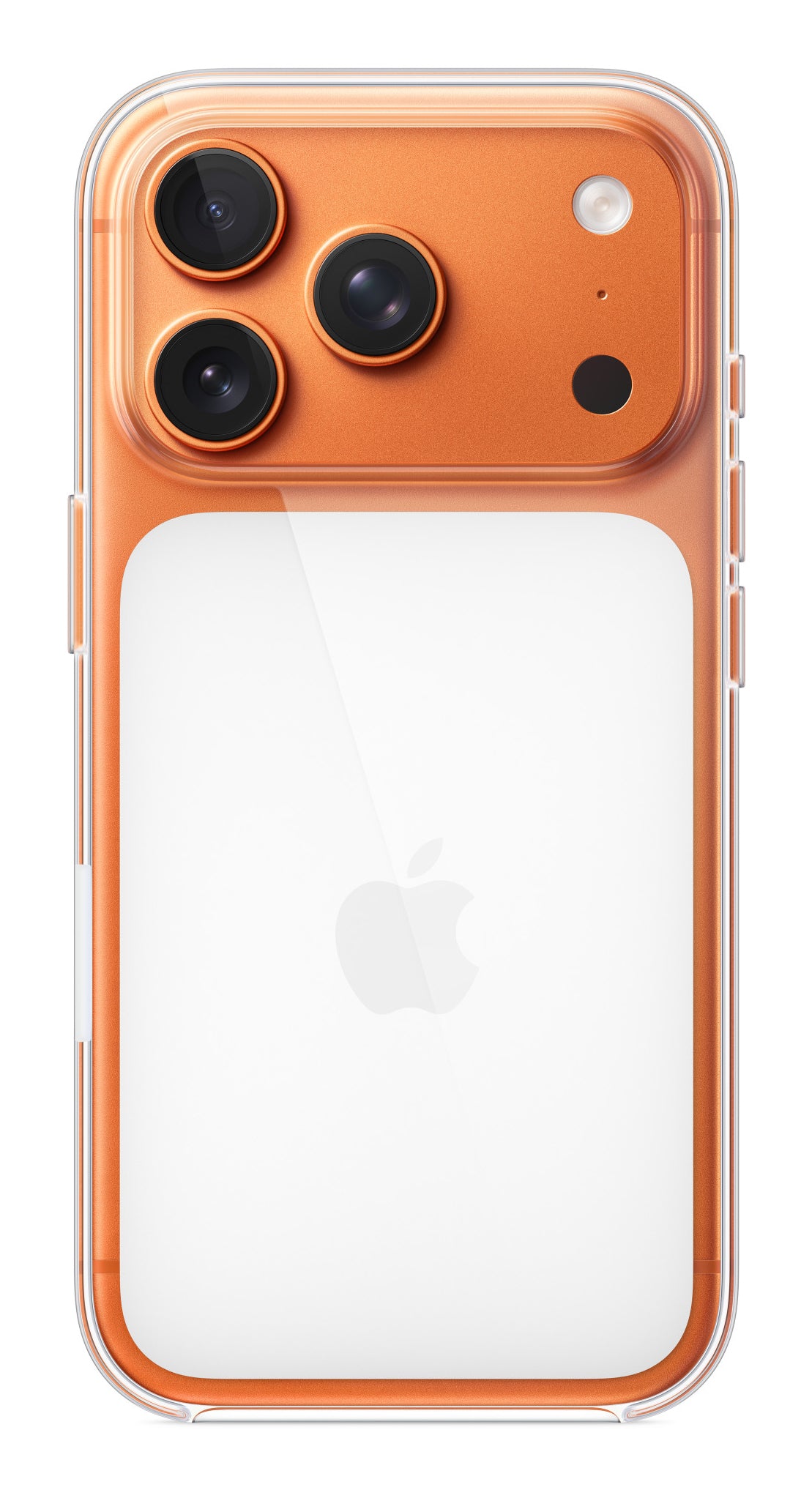 Apple Clear Case Backcover – für Apple iPhone 17 Pro, MagSafe, PC, Transparent