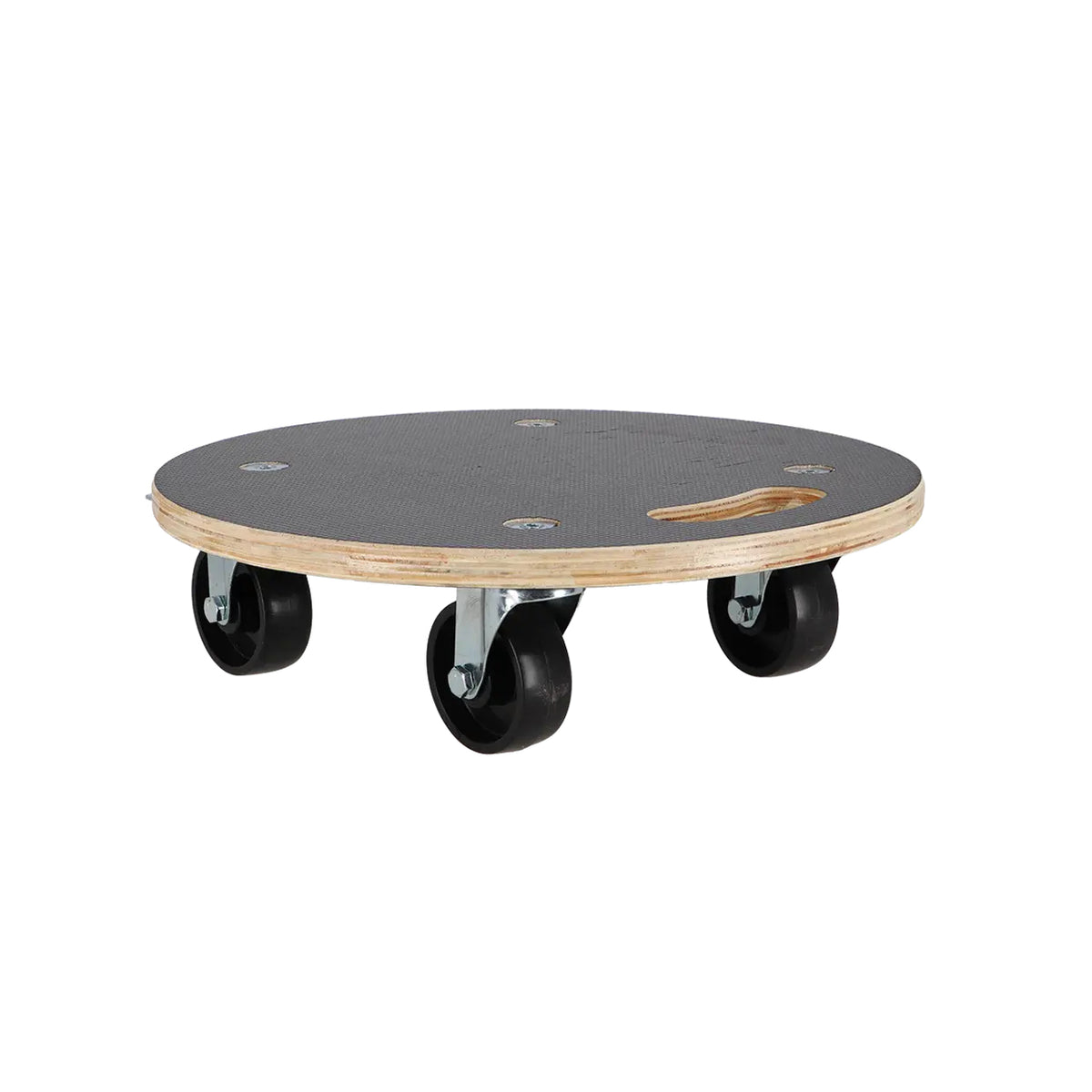 Esschert Design NG152 Pflanzenroller – Sperrholz/Stahl – Braun – Ø 380 × H 112 mm