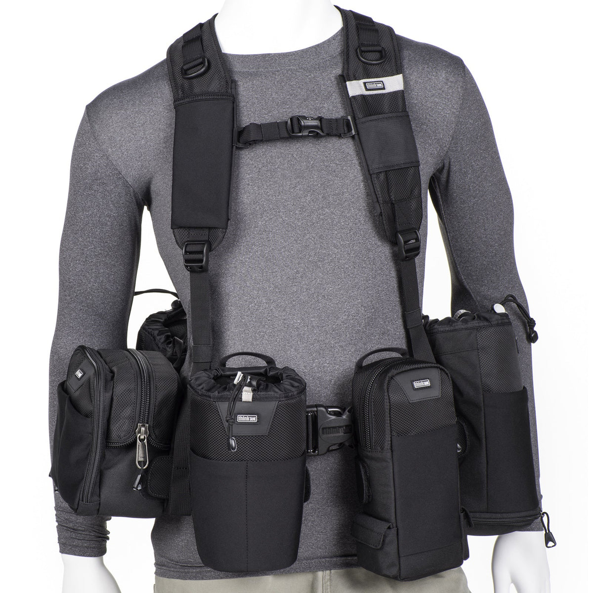Think Tank Racing Harness V3.0 Kameragurt – Nylon, Schwarz – für Digitalkameras – 220 × 50 × 80 mm, 200 g
