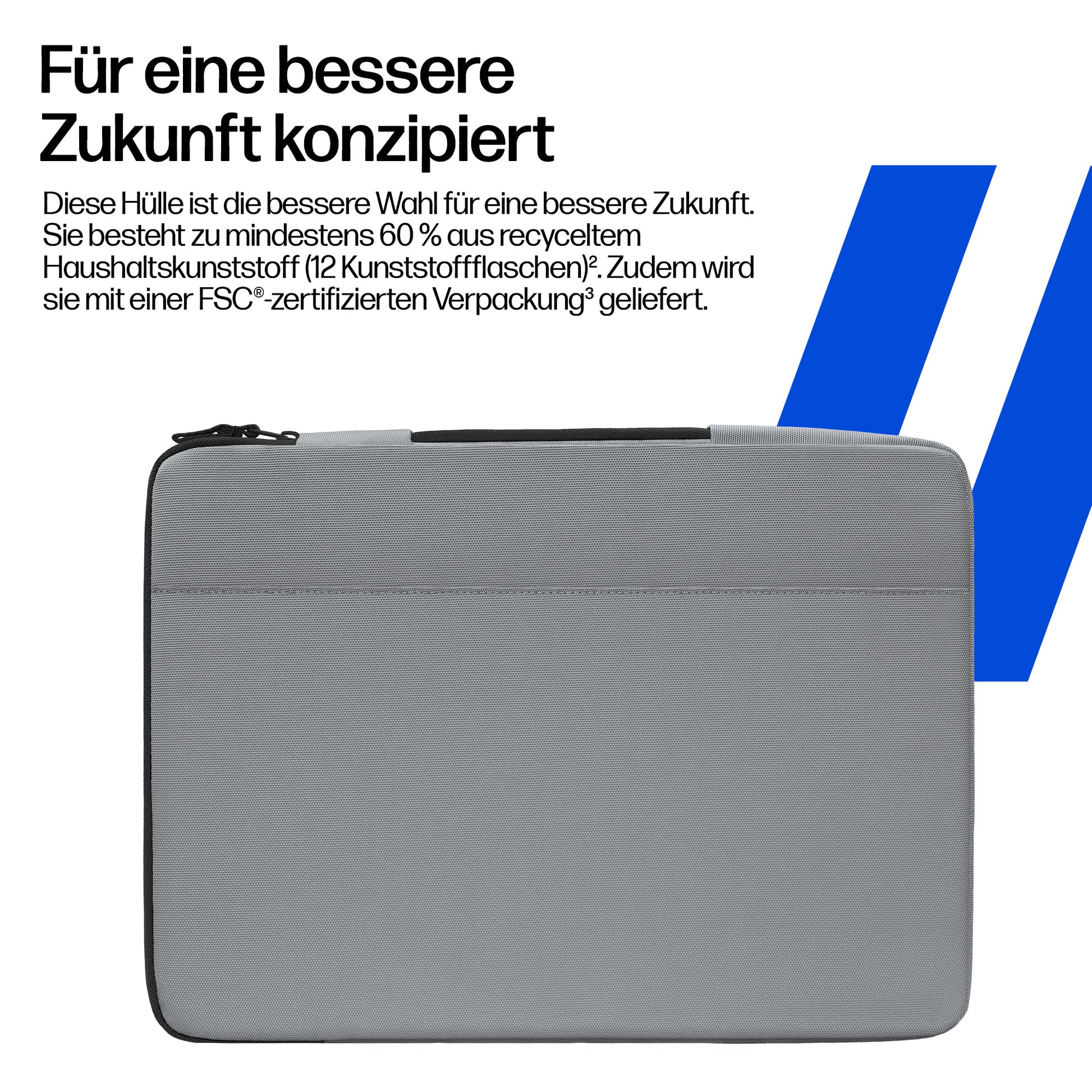 HP Notebook-Schutzhülle für Laptops bis 16" – wasserfest – Meteor Silver