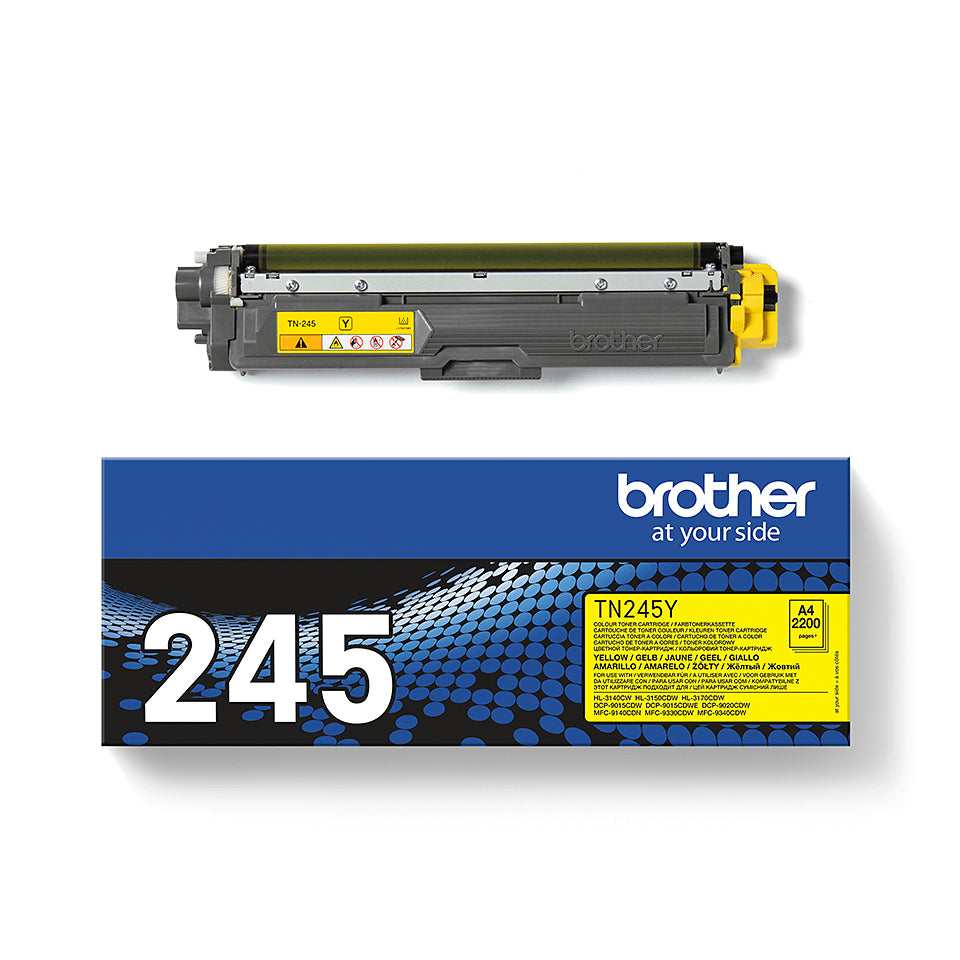 Brother Toner – gelb, 2200 Seiten