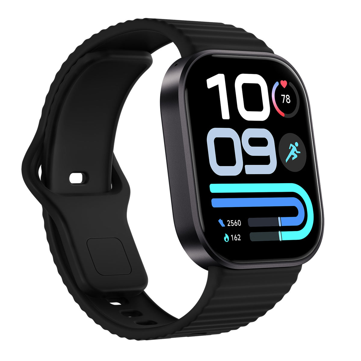 Xiaomi Redmi Watch 6 Lite 47 mm GPS – Kunststoff Schwarz, Sportarmband, 50 m, für iPhone