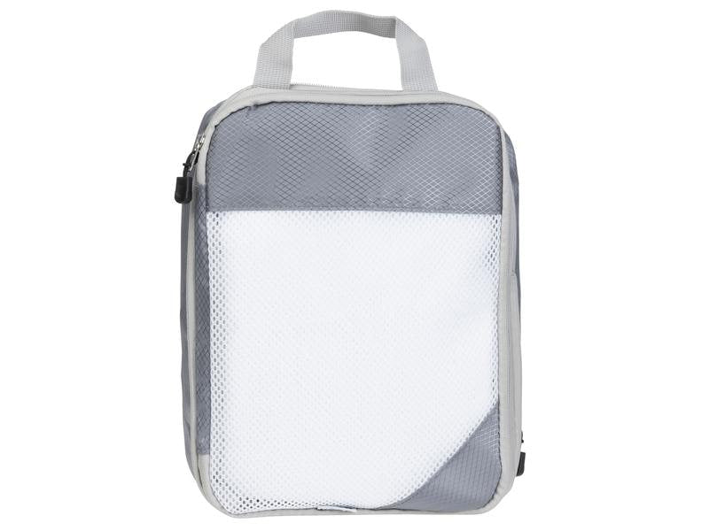 KOOR Packhilfen-Set – mit Reissverschluss, mit Tragegriff – 30 l – Grau, Polyester – 4-teilig