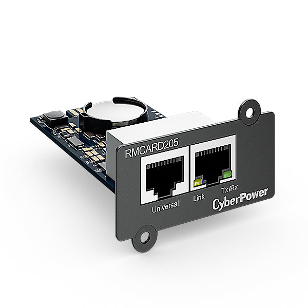 CyberPower RMCARD205 – Netzwerk-Management-Karte – 10/100 Mbit/s, 2× RJ-45