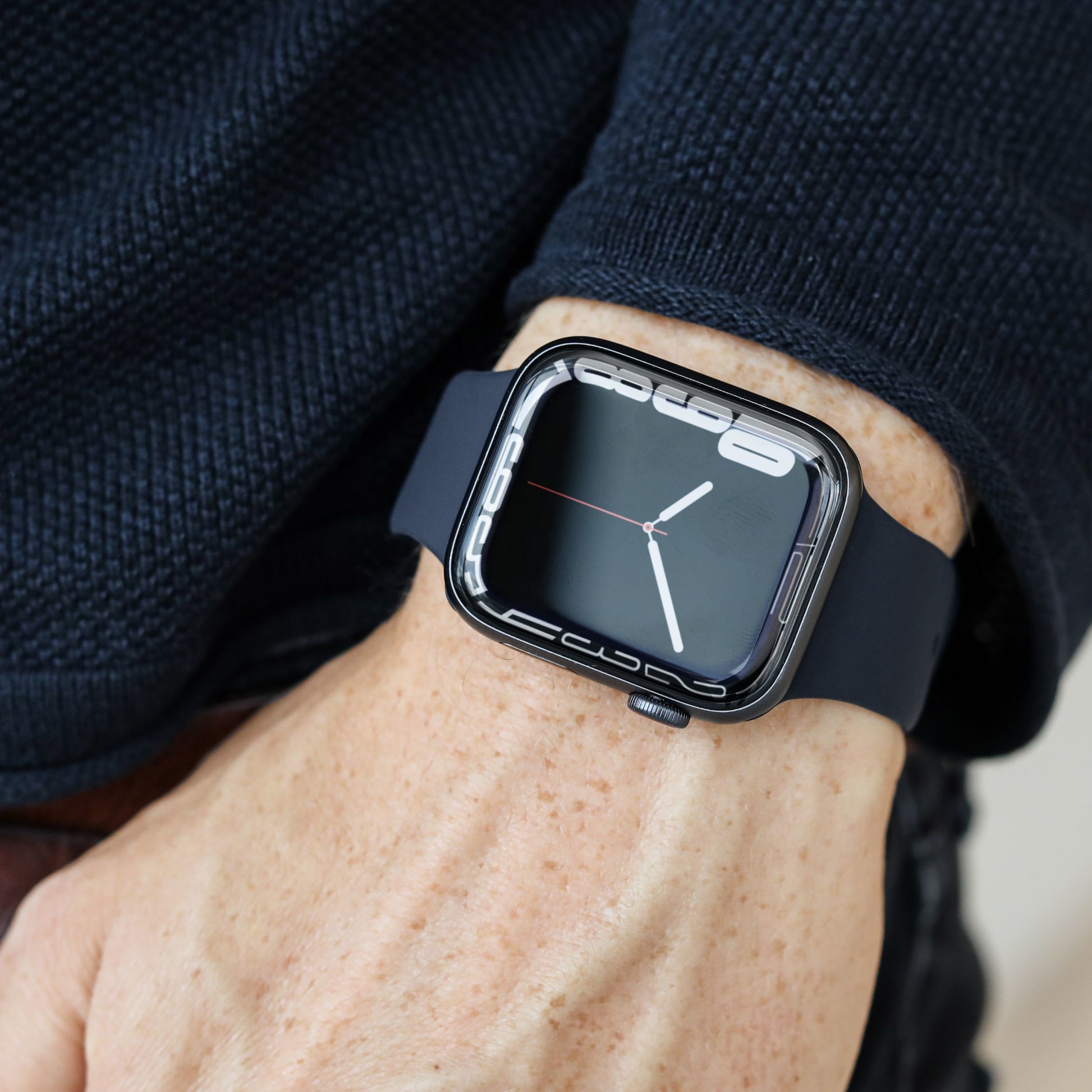 Vonmählen Solo Loop 1 – Armband – für Apple Watch (diverse Grössen), Navy, S, Silikon