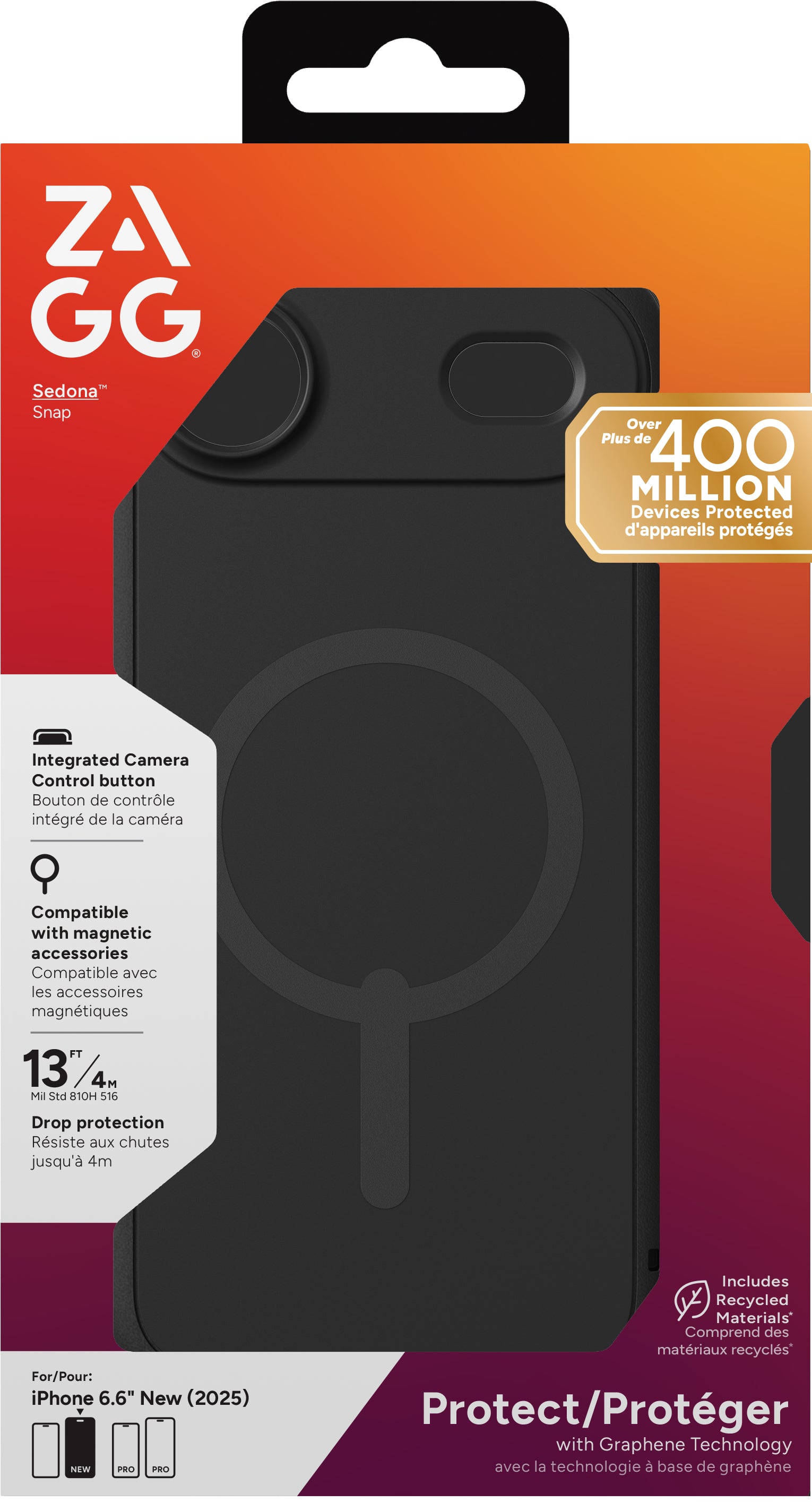 ZAGG Backcover Sedona Snap – für Apple iPhone – Capitol Flood