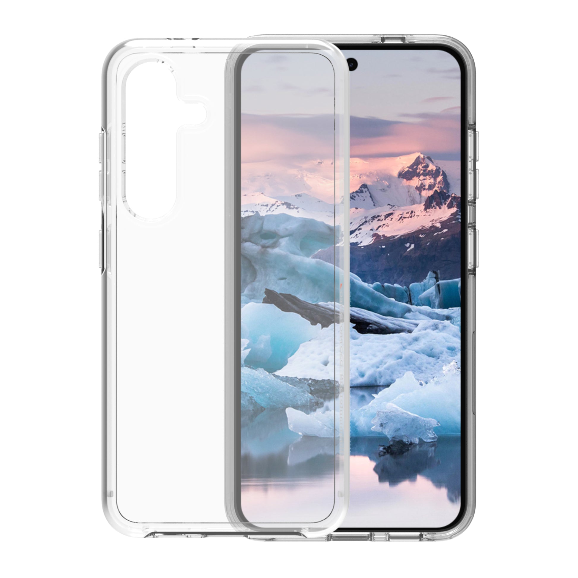 dbramante1928 Iceland Ultra D3O Backcover – für Samsung Galaxy S23 FE, Recycling-Kunststoff, Transparent