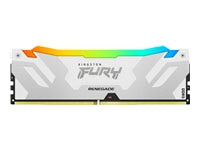 Kingston Technology Kingston FURY Renegade – Arbeitsspeicher – 16 GB DDR5 8000 MT/s, CL38, 288‑Pin DIMM, RGB, Weiss, XMP