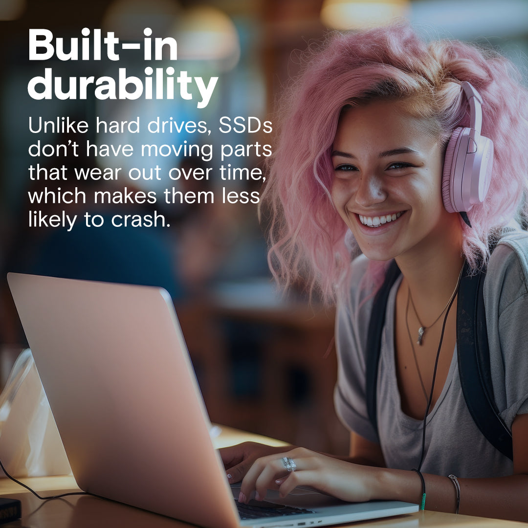 Crucial BX500 4 TB – 2,5" SATA SSD, 540 MB/s lesen, 500 MB/s schreiben, 7 mm Bauhöhe, für PC/Laptop