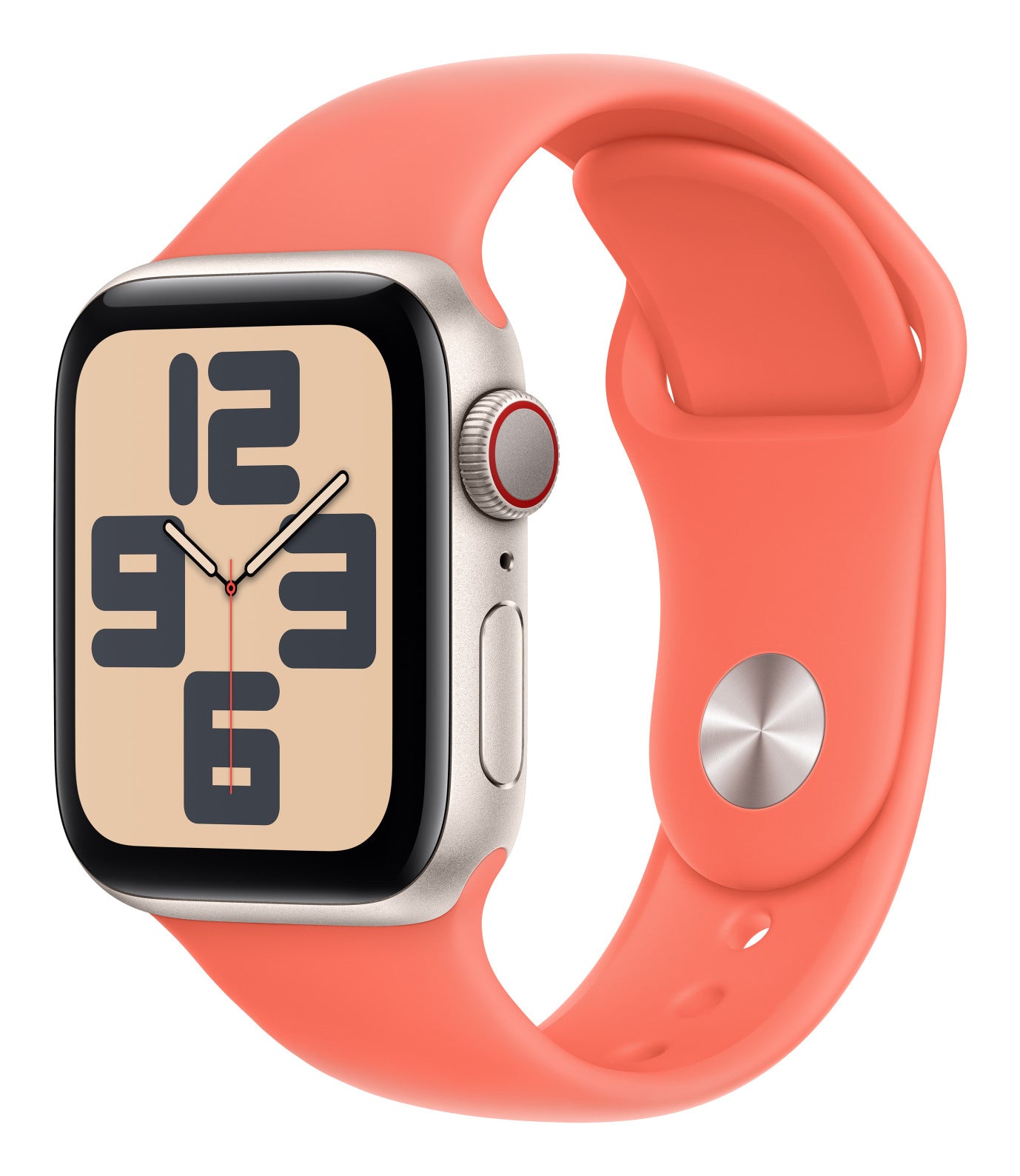 Apple Tangerine Sportarmband – Armband – für Apple Watch 40 mm, Tangerine, S/M, Kunststoff