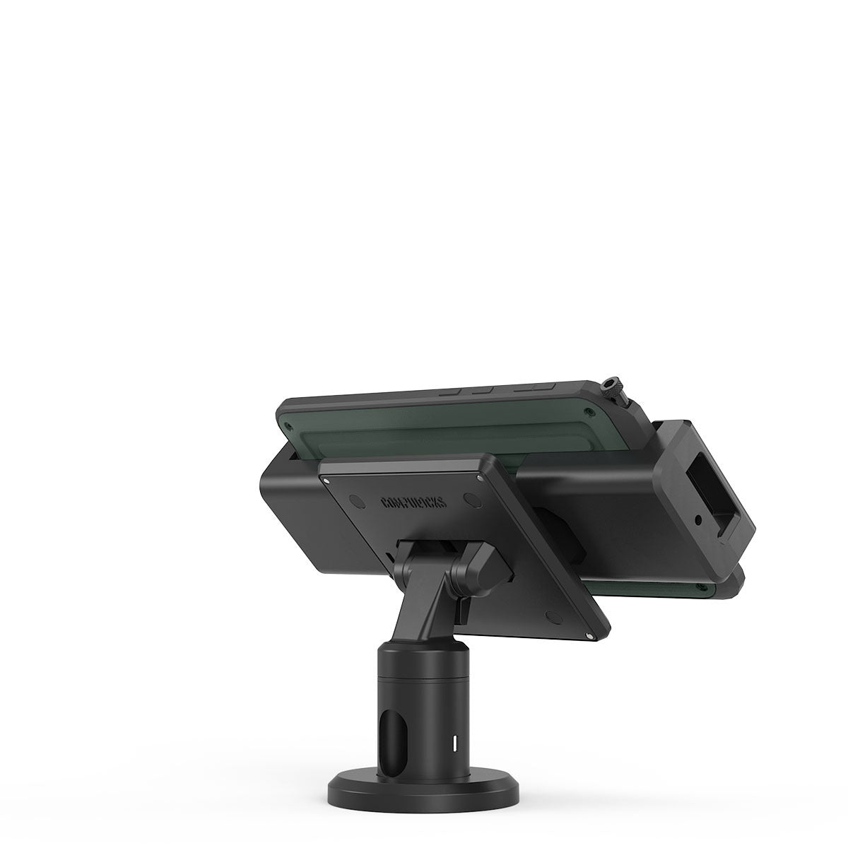 Compulocks Tablet-Tischhalterung für robuste Tablets 7–13" – kippbar – schwarz