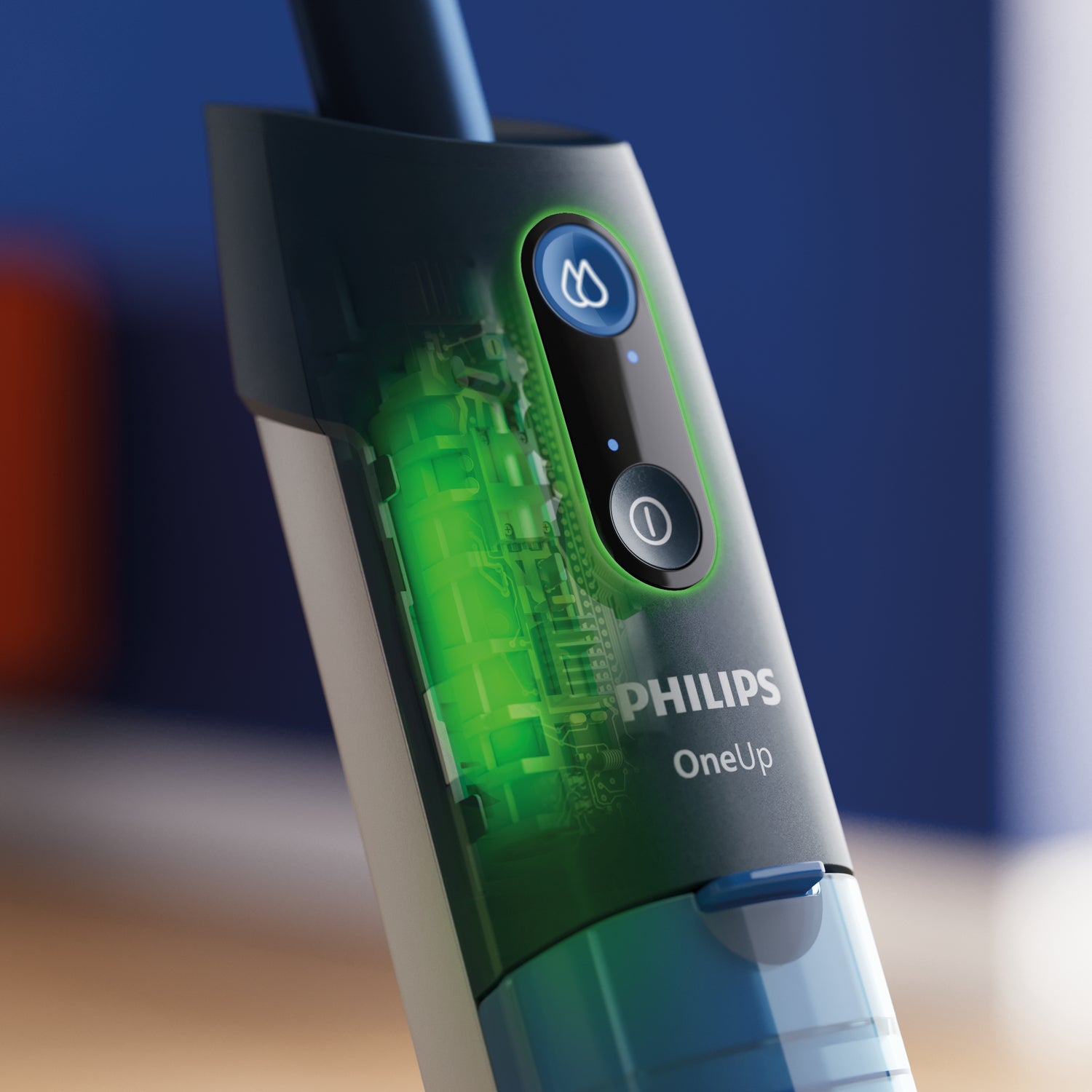 Philips Reinigungsgerät OneUp 5000 XV5113/01 – 0,281 l Frischwassertank – 70 min Laufzeit – Blau