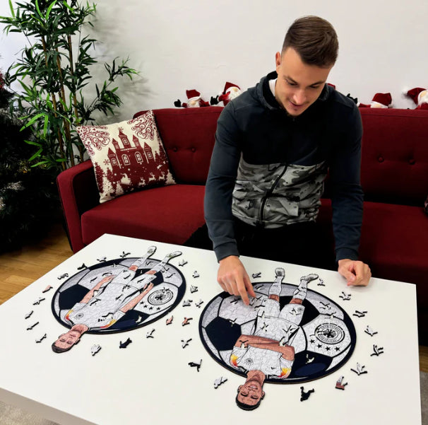 Iconic Puzzles Joshua Kimmich (DE Nationalmannschaft) – Logikspiel, 1 Spieler, ab 10 J., DE