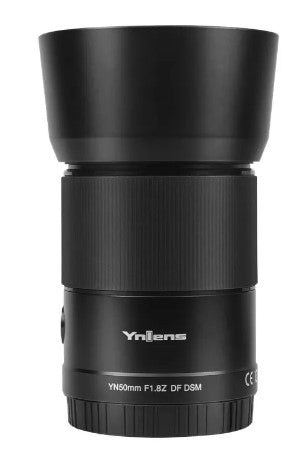 Yongnuo YN50mm F1.8Z DF DSM Objektiv – Nikon Z – 50 mm f/1.8 – für Z9, Z8, Z7II und andere