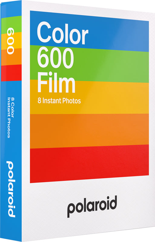 Polaroid Film 600 Color Sofortbildfilm – Bild 79 × 79 mm – für Polaroid 600, i-Type – 8er-Pack