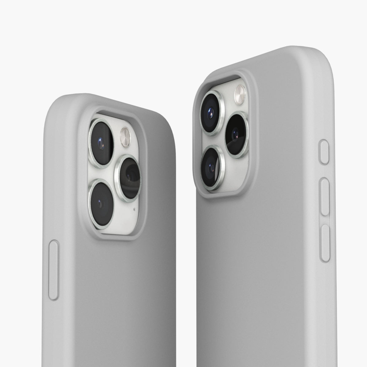 Vonmählen Backcover – für Apple iPhone 16 Pro – hellgrau – Silikon – MagSafe-kompatibel