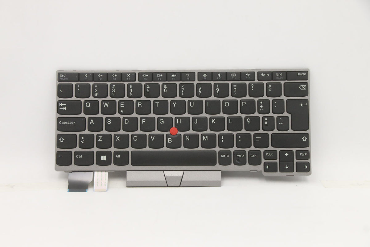 Lenovo Tastatur – Portugiesisch – Silber – für ThinkPad L13 Yoga (20R5, 20R6)