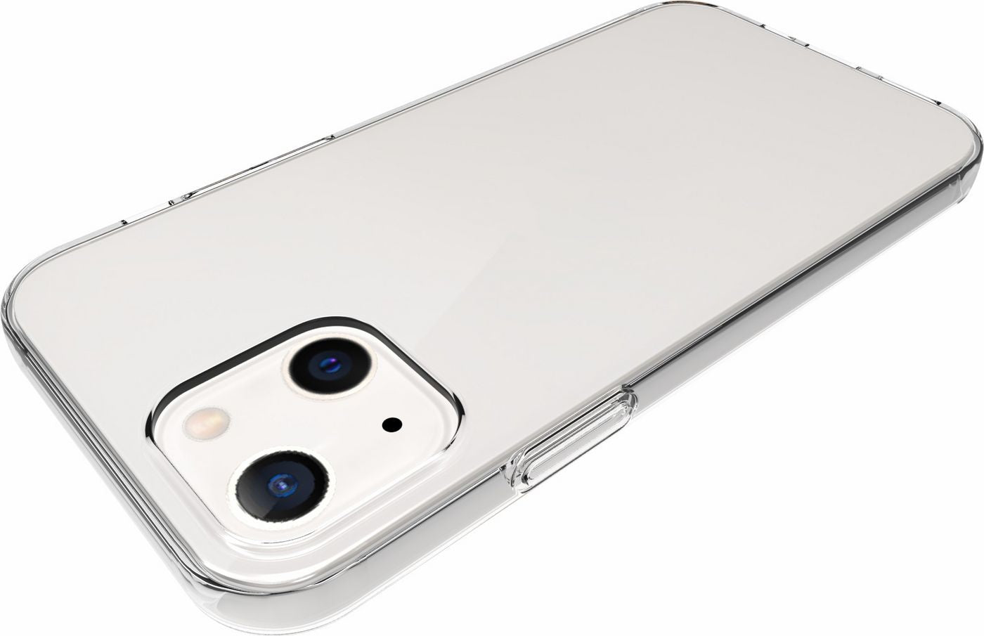 eSTUFF INFINITE (GRS) Vienna Backcover – für Apple iPhone 13, TPU, Transparent