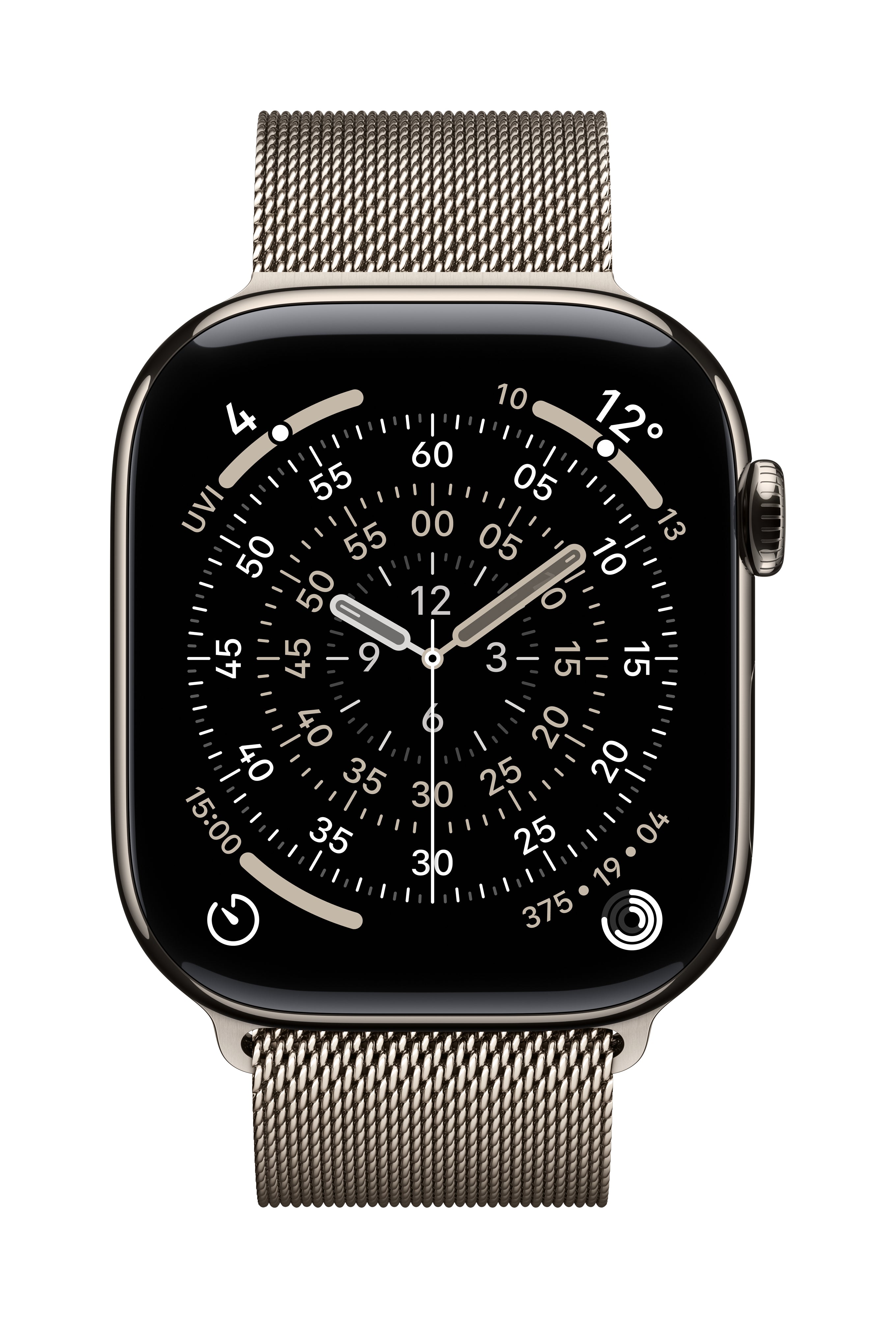 Apple Milanese Loop – Natur, M/L, für Apple Watch (44–49 mm)