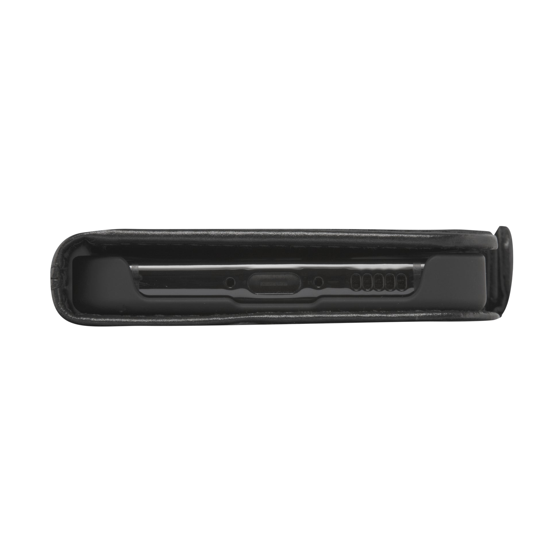 dbramante1928 Copenhagen Wallethülle – für Samsung Galaxy A55 5G, mit Ständer, 3 Kartenfächer, Leder, Schwarz