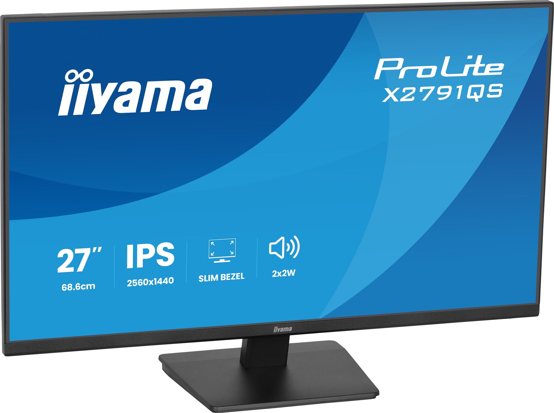 IIYAMA X2791QS-B1 – 27", 2560 × 1440 (WQHD), IPS