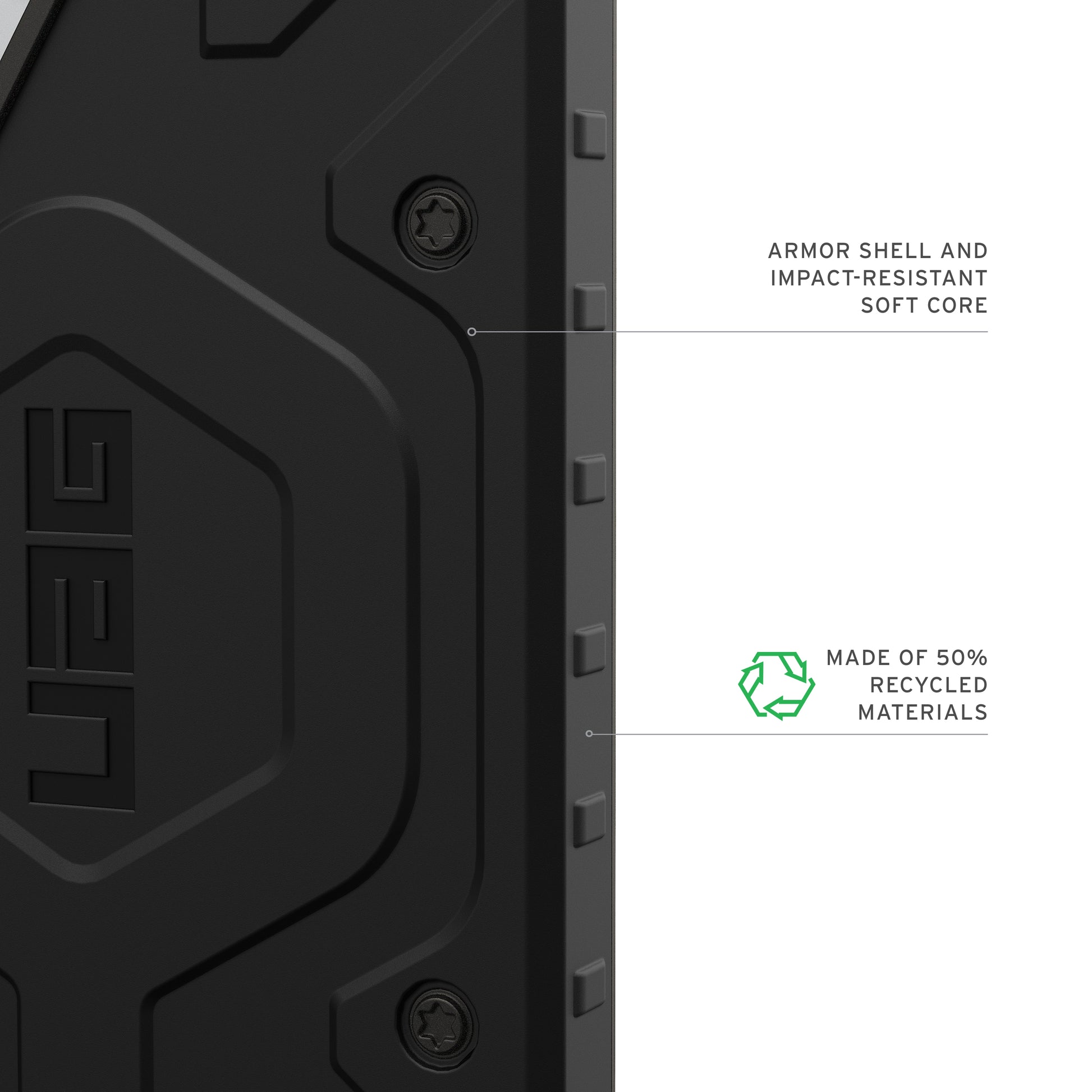 Urban Armor Gear UAG Pathfinder Backcover – für Samsung Galaxy S26 Ultra, MagSafe, PC, Schwarz