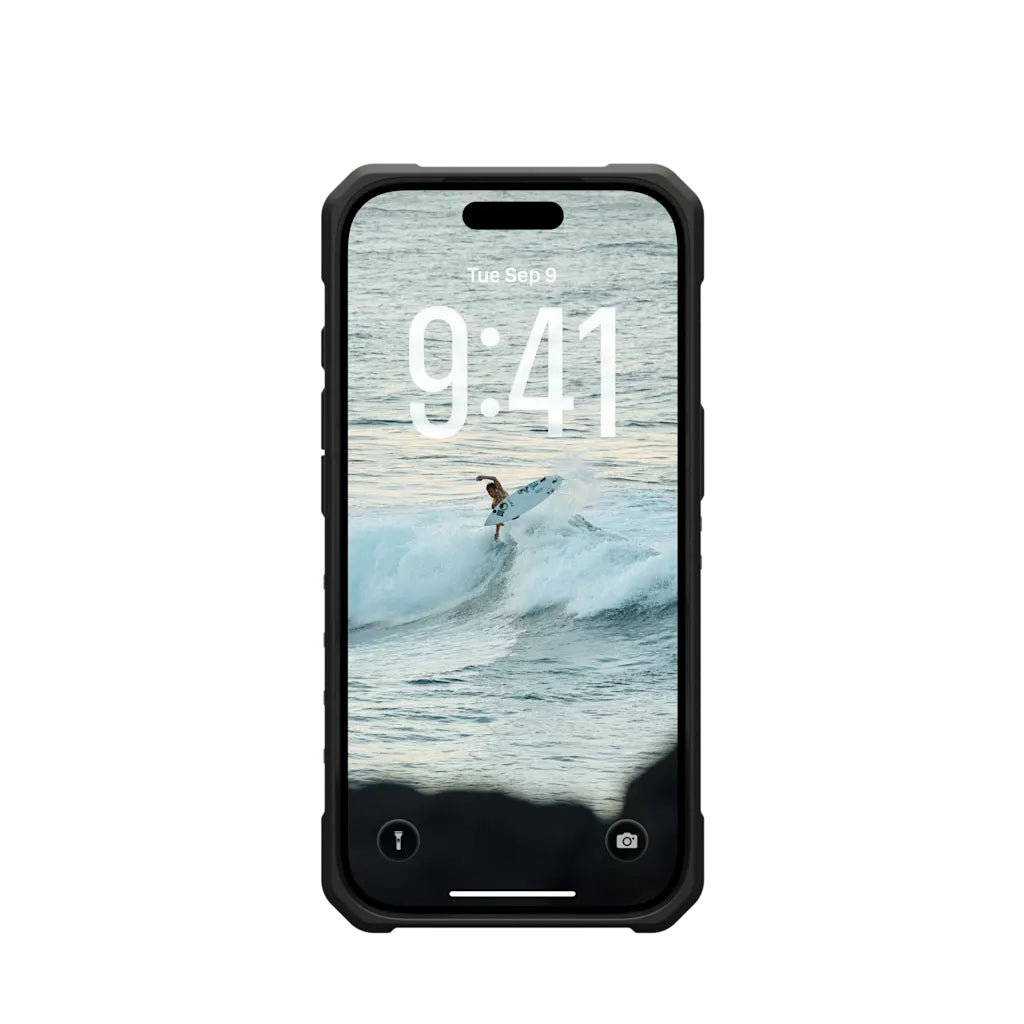 Urban Armor Gear Backcover – für Apple iPhone 17 Pro – grau – TPU, MagSafe-kompatibel