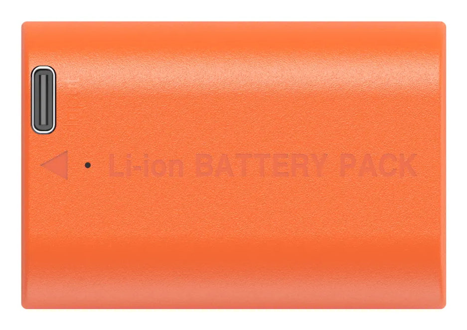 SmallRig 5407 Batterie – 2520 mAh Li-Ion, 7,4 V/18,144 Wh – für Canon LP-E6P – Orange