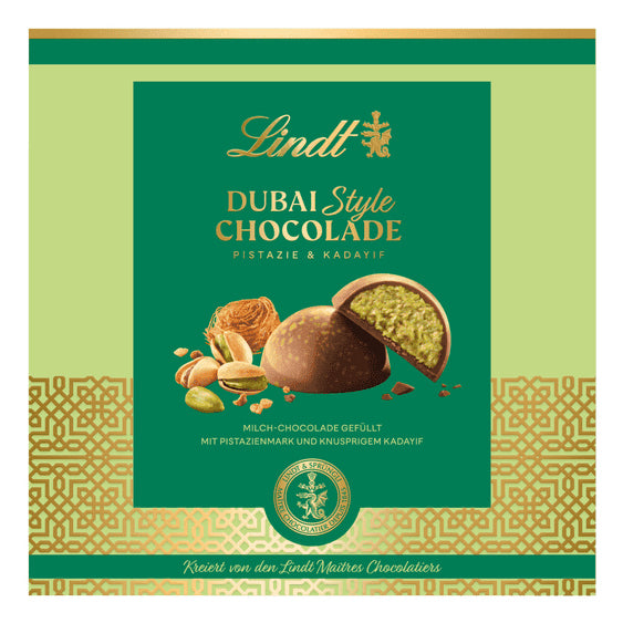 Lindt Dubai Style Pralinen – Pistazie – 90 g