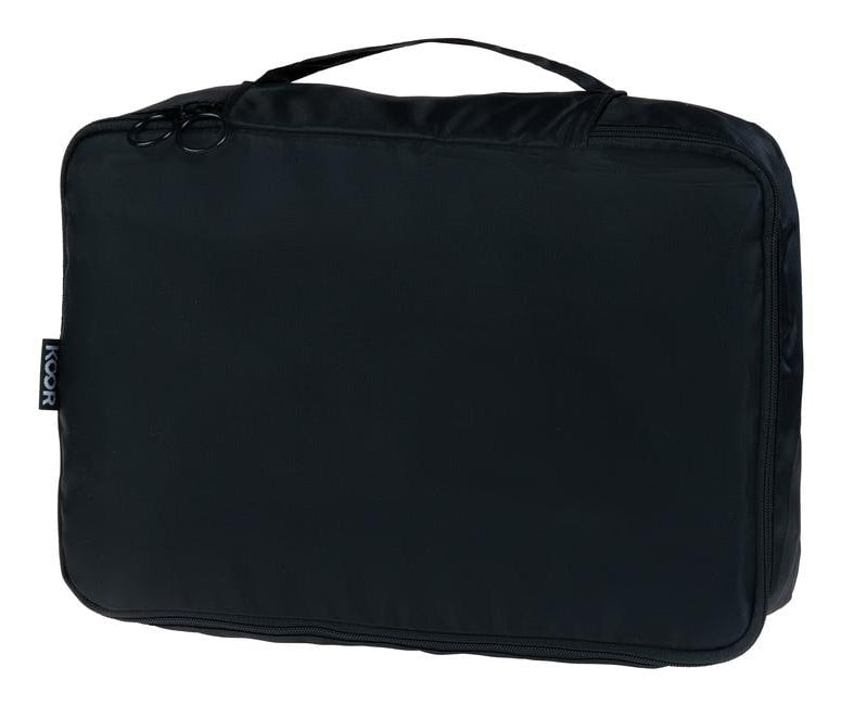 KOOR Organizer-Set Reesa – 37 l – schwarz, Polyester – 4 Stk.