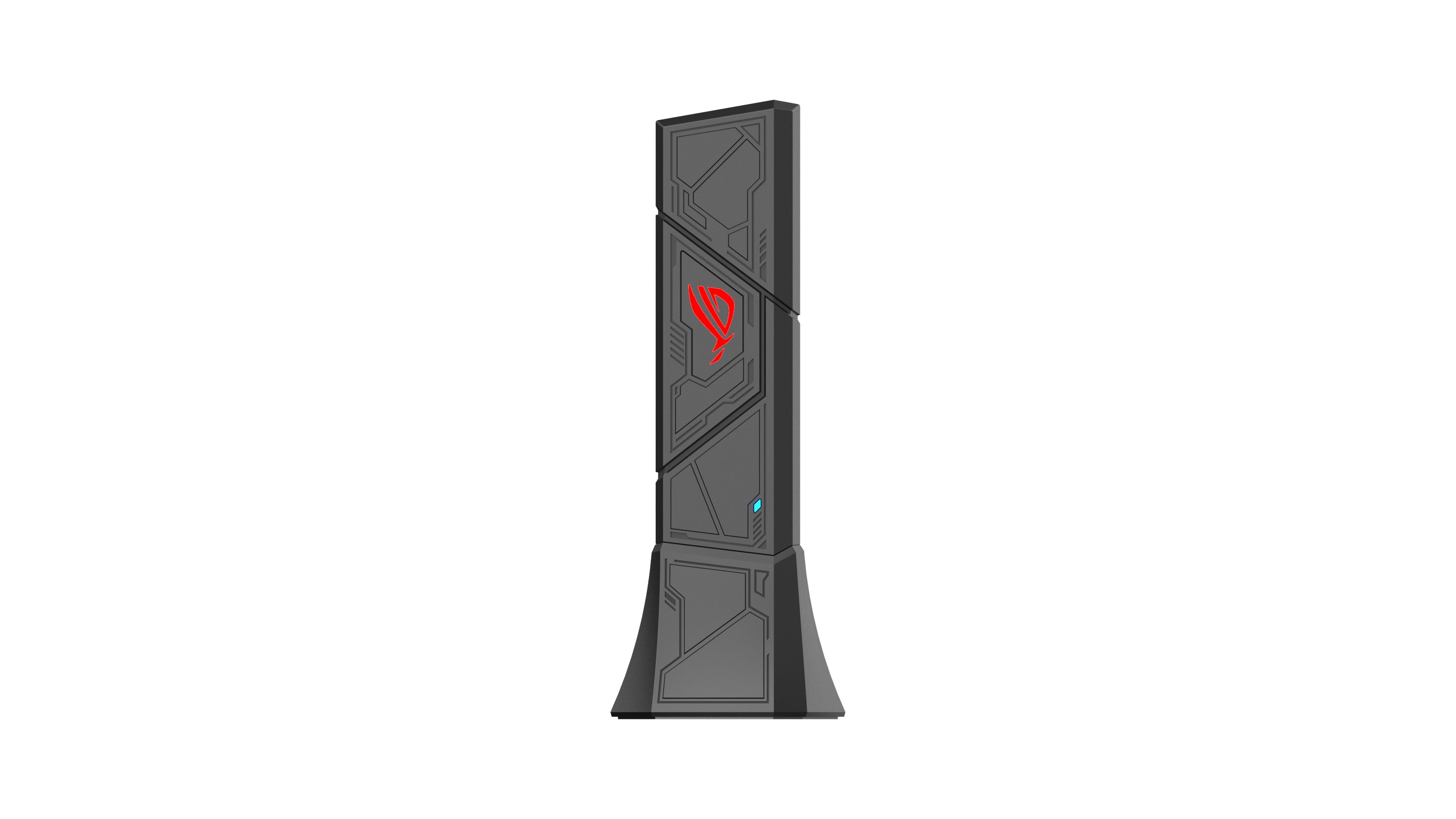 ASUS ROG USB-BE92 USB-WLAN-Adapter – Wi-Fi 7 (802.11be) Tri-Band, bis 6500 Mbit/s, USB 3.2 Gen 1 – für PC