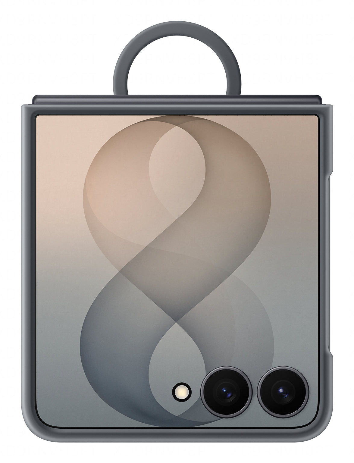 Samsung Backcover – für Samsung Galaxy Z Flip8, Silikon, Schwarz