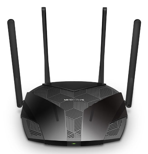 Mercusys MR80X – WLAN-Router – Wi-Fi 6 Dual-Band (2,4/5 GHz), 3,0 Gbit/s