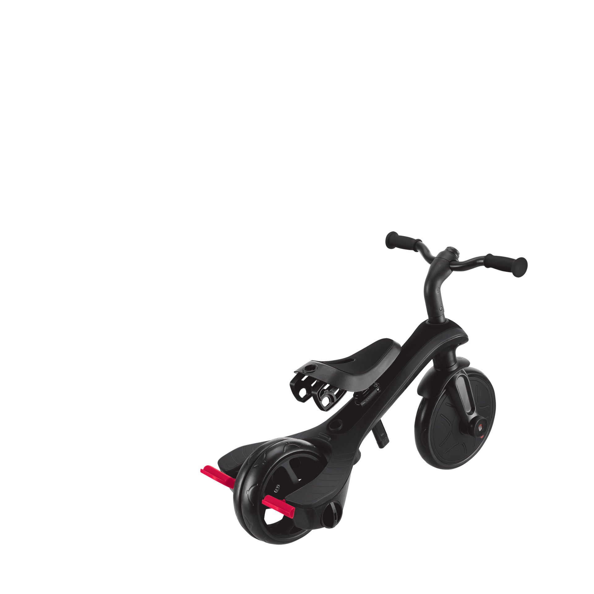 Globber Explorer 4-in-1 Dreirad – verstellbarer Sitz, Schiebestange, bis 20 kg – ab 10 Monaten – schwarz